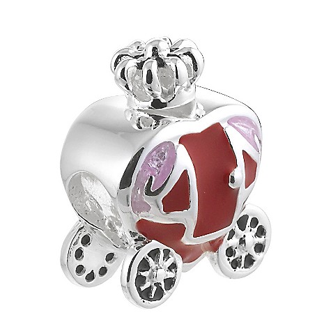 Unbranded Truth sterling silver princess carriage charm