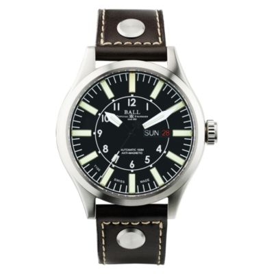 Engineer Master mens automatic black strap