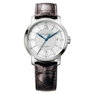 Baume & Mercier Riviera executive brown strap