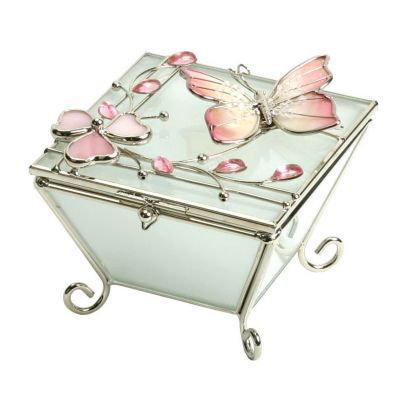 The Juliana Collection Crystal Butterfly Trinket Box - Product number 6477399