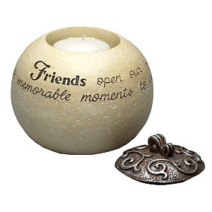Comfort to Go Friends Small Ball Candle Holder