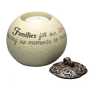 Families Small Ball Candle Holder