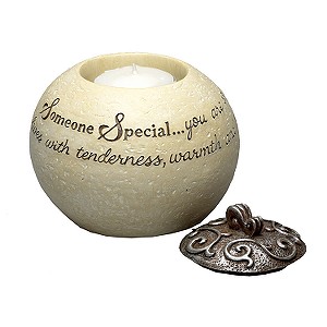 Comfort to Go Someone Small Ball Candle Holder