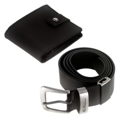 Ben Sherman Wallet and Belt Gift Set