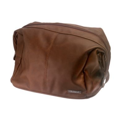 Ben Sherman Brown Wash Bag