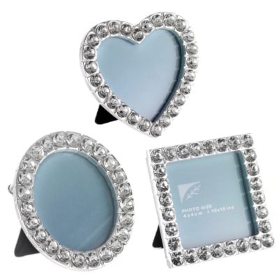Three Crystal Photo Frames Set - Product number 6500463