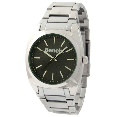 Bench Men's Black Dial Stainless Steel Bracelet Watch - Product number 6510086