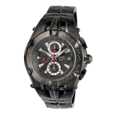 Nevada Exclusive Men` Ion Plated Bracelet Watch