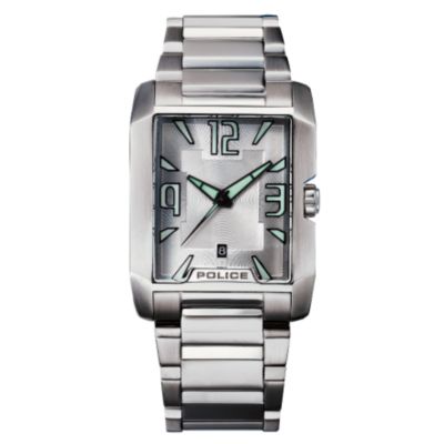 Ignition Men` Silver Dial Bracelet Watch