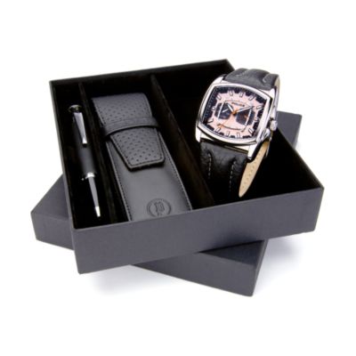 Men` Exclusive Torque Three Piece Watch Gift Set