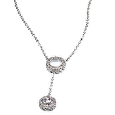 sterling silver cubic zirconia vintage style