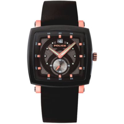Police Phalanx Men's Black And Rose Dial Bracelet Watch - Product number 6512151