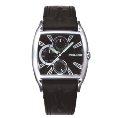 Police Dynasty Men's Chronograph Embossed Strap Watch - Product number 6512232