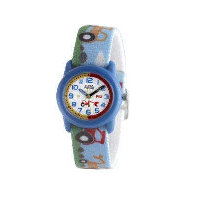 Boy` Tractor Strap Watch