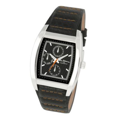 Ben Sherman Men's Black Leather Strap Watch - Product number 6513212
