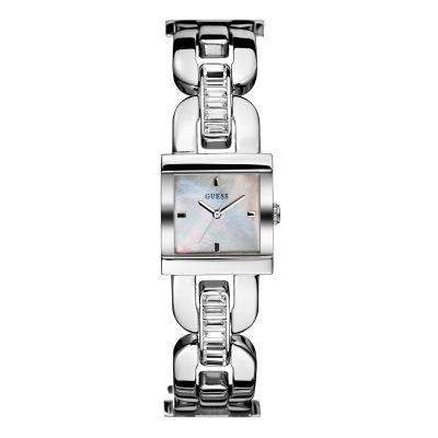 Guess Sherice Ladies`Mother of Pearl Dial Bracelet Watch