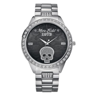 Marc Ecko The Havoc Black Dial Bracelet Watch