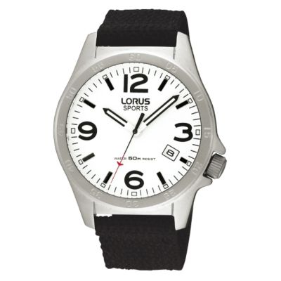 Lorus Sports White Dial Strap Watch - Product number 6515800