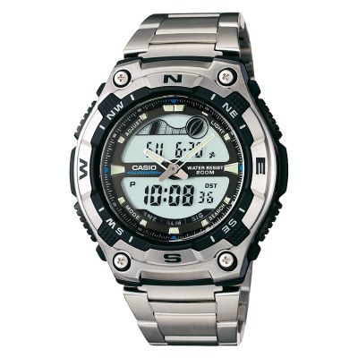 Casio Sports Combi Stainless Steel Bracelet Watch - Product number 6516092