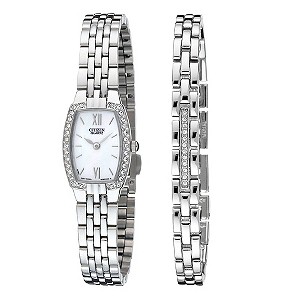 Citizen Ladies' Stone Set Bracelet and Watch SetCitizen Ladies' Stone Set Bracelet and Watch Set