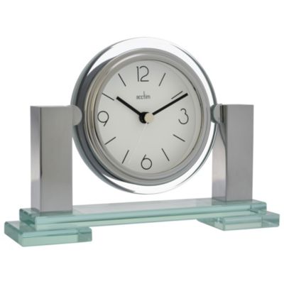 Luzzena Glass Mantle Clock
