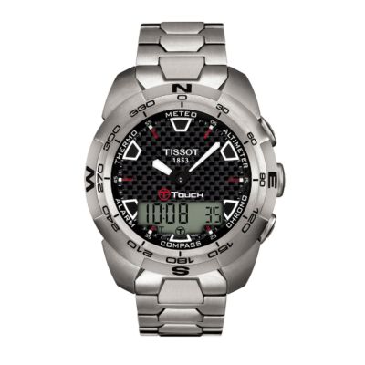 T-Touch Expert mens titanium bracelet