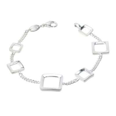 Fossil Sterling Silver Abstract Bracelet - Product number 6547451