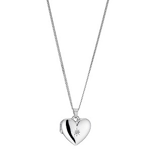 Hot Diamonds Sterling Silver Heart Locket Pendant
