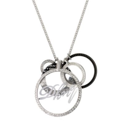 DKNY Multi Circle Necklet