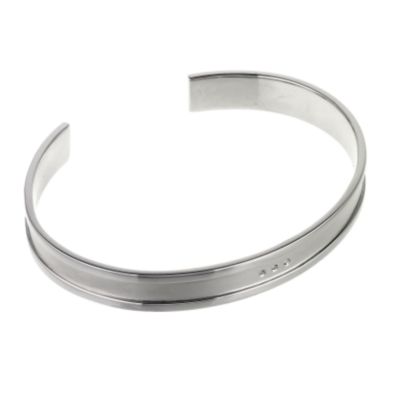 Hot Diamonds Sterling Silver Matt and Polished Bangle - Product number 6549799