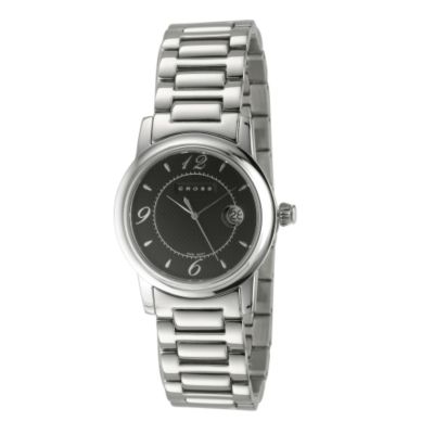 Cross Chicago mens stainless steel bracelet watch