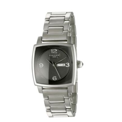 cross Paris mens square dial stainless steel