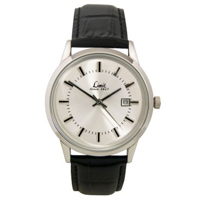 Limit Vintage Men's Silver Dial Strap Watch - Product number 6557147