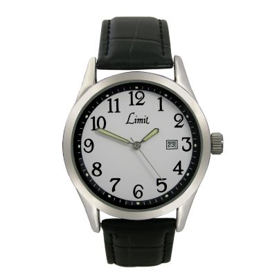 Limit Vintage Men's White Dial Strap Watch - Product number 6557228