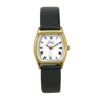 Limit Vintage Ladies' White Tonneau Dial Strap Watch - Product number 6557449
