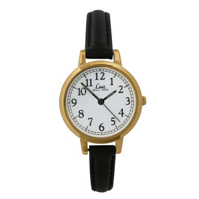 Limit Vintage Ladies' Gold Plated White Dial Strap Watch - Product number 6557538
