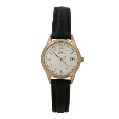 Limit Vintage Ladies' Gold Plated White Dial Strap Watch - Product number 6557562