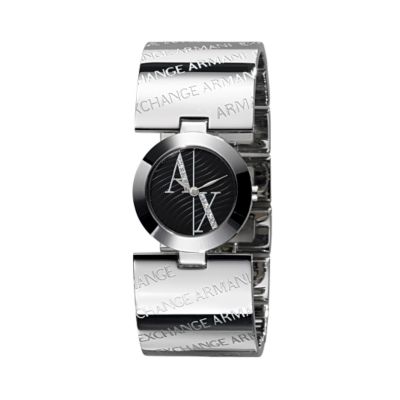 Armani Exchange Ladies' Semi Bangle Watch