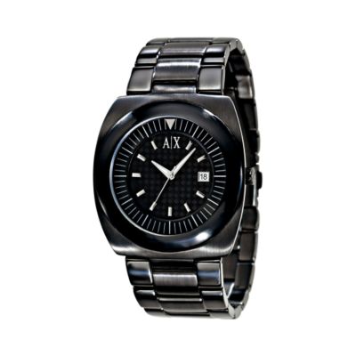 Armani Exchange Men's Ion Plated Bracelet Watch