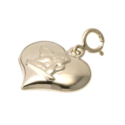 9ct Yellow Gold Cupid Charm