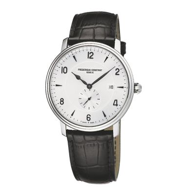 Frederique Constant men's black strap automatic watch - Product number 6563163