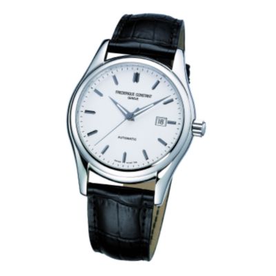 Unbranded Frederique Constant mens black leather strap