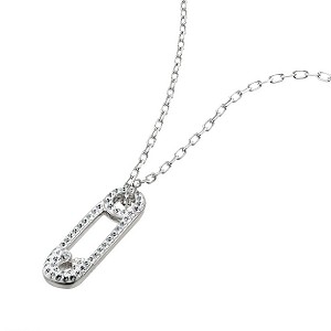 Giles Deacon Sterling Silver Glittering Safety