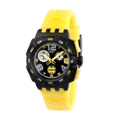Swatch Yellow Head Men's Chronograph Watch - Product number 6569412