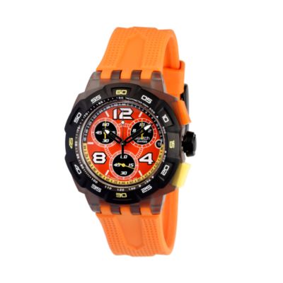 Swatch Sun Down Men` Orange Chronograph