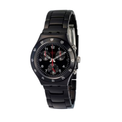 Black n Red Men` Bracelet Watch