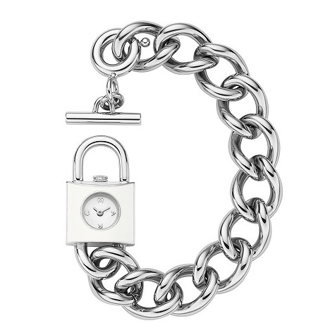 Marc Jacobs ladies padlock chain watch