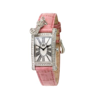 Couture Royal ladies pink strap watch