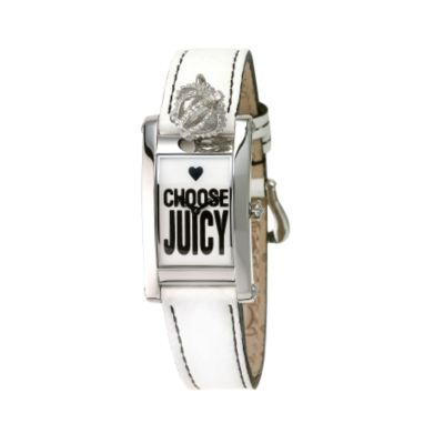 Juicy Couture Royal ladies white strap watch