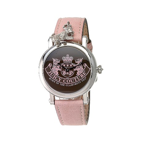 Couture ladies pink strap watch